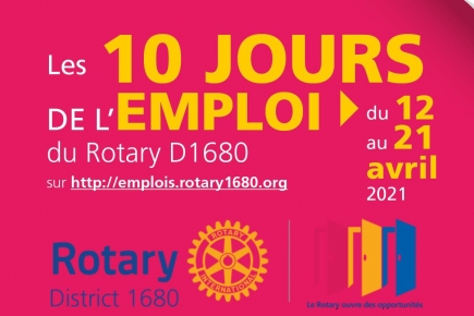 Les 10 jours de l'emploi du Rotary D1680